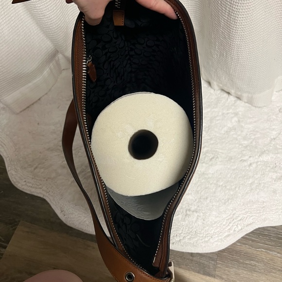 Coach tote bag! Used about 3 times. - Picture 5 of 8